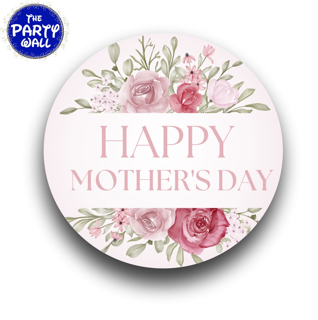 Dia de las Madres - Funda para mampara circular