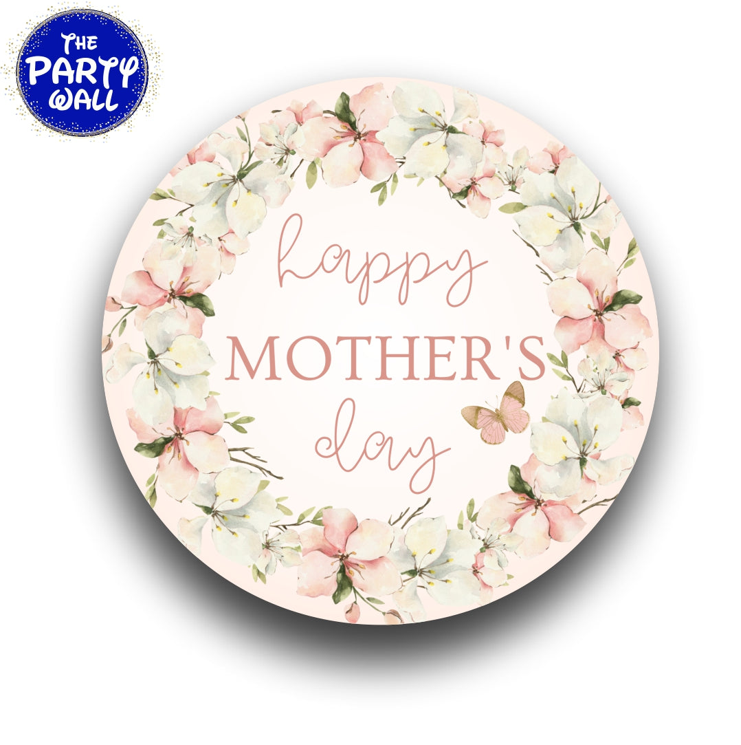Dia de las Madres - Funda para mampara circular