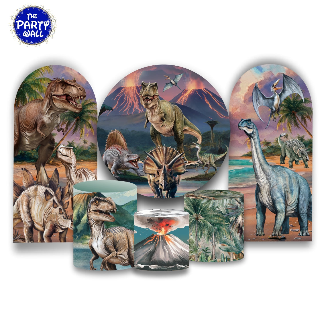 Dinosaurios - Fundas para set + 2 complementos