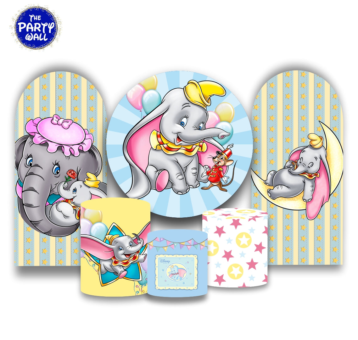 Dumbo - Fundas para set + 2 complementos