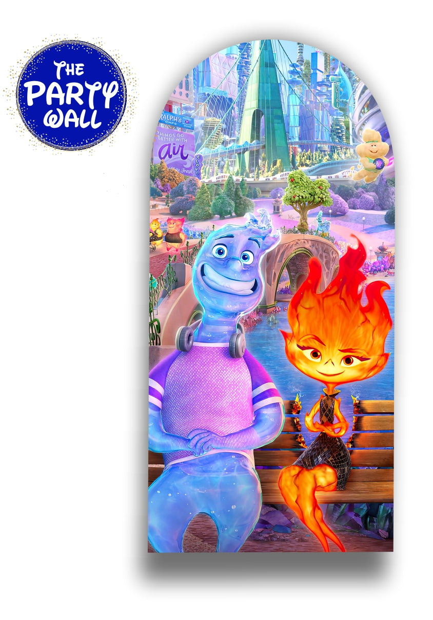 Elementals - Funda para mampara de punta redonda