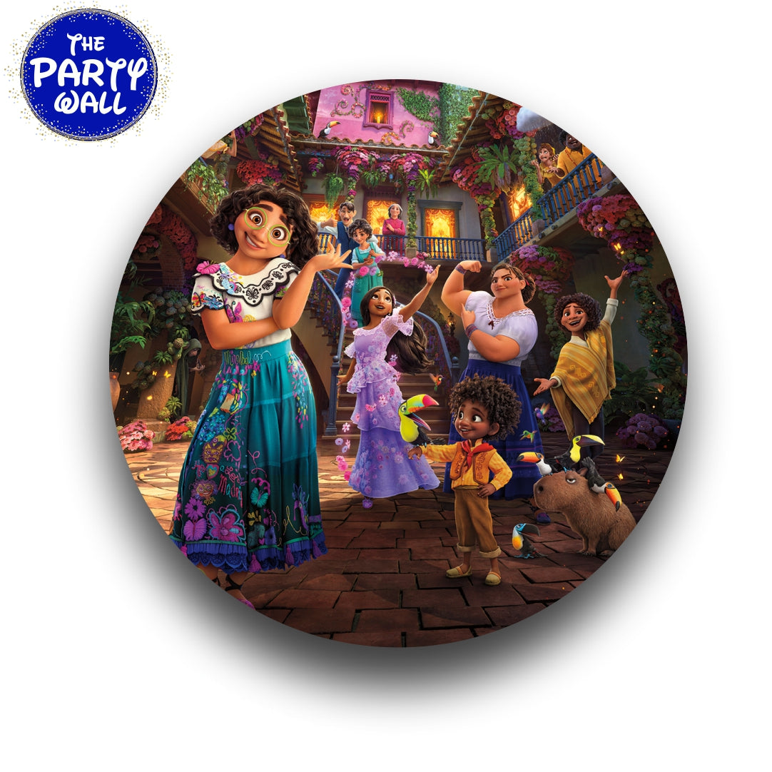 Encanto - Funda para mampara circular