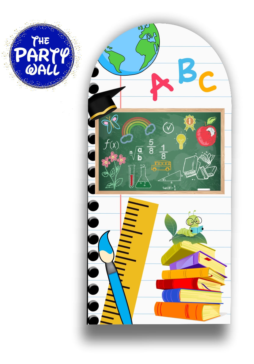 Escuela - Funda para mampara de punta redonda