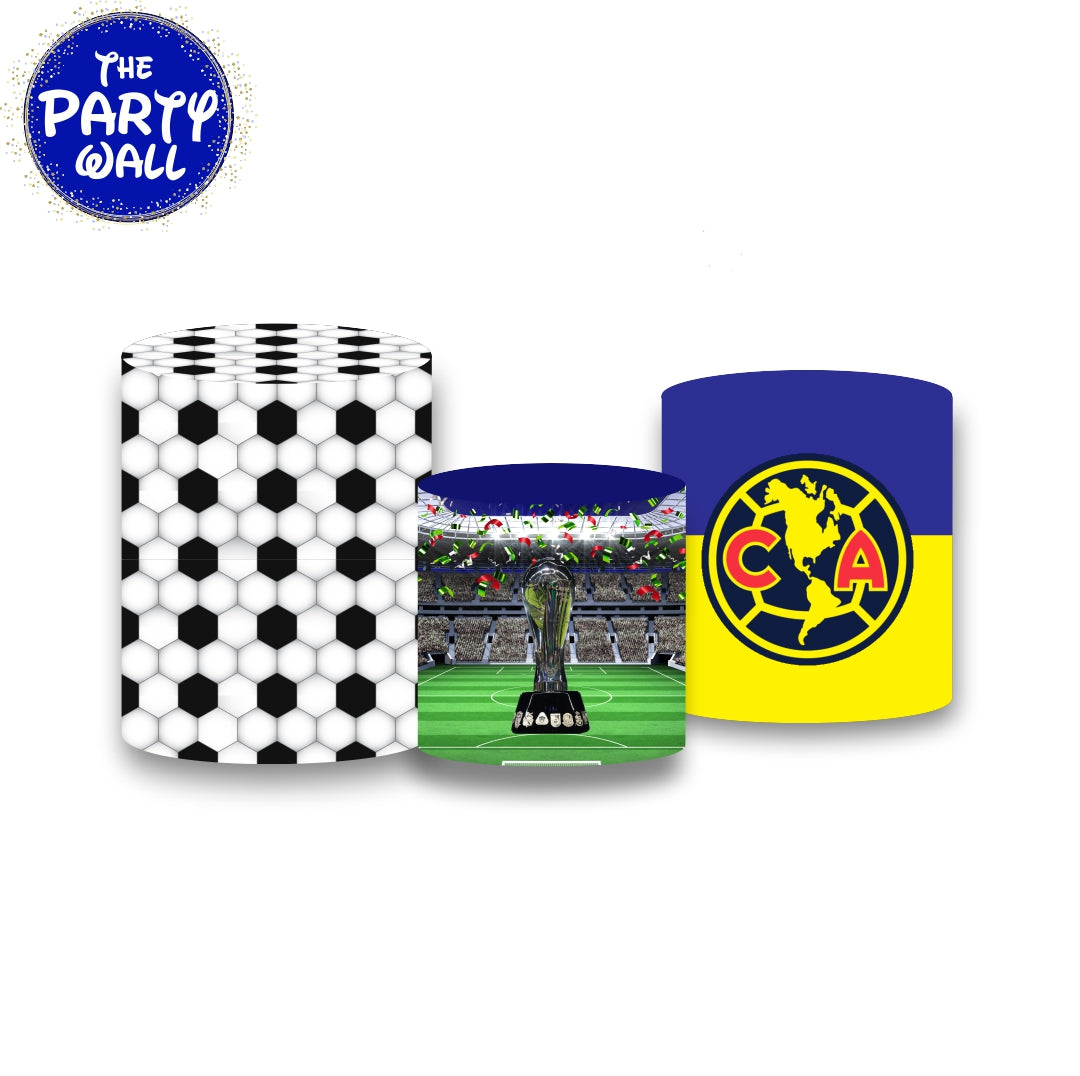 Futbol Soccer Mexicano - Fundas para cilindros