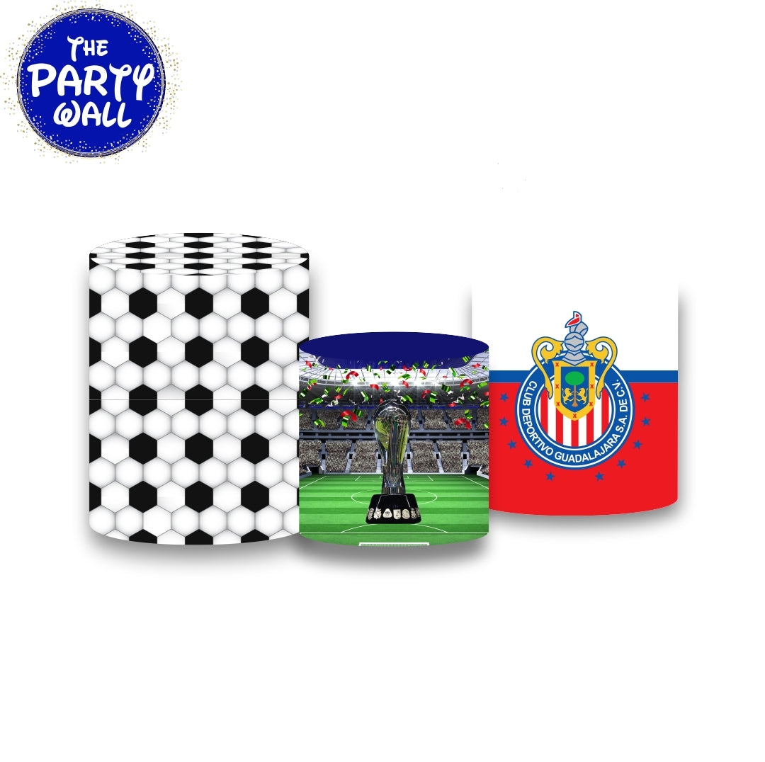 Futbol Soccer Mexicano - Fundas para cilindros