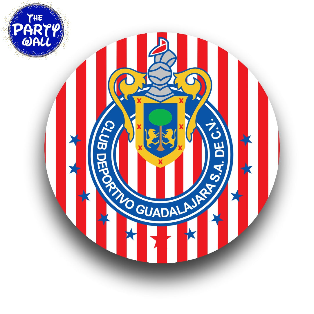 Futbol Soccer Mexicano - Funda para mampara circular