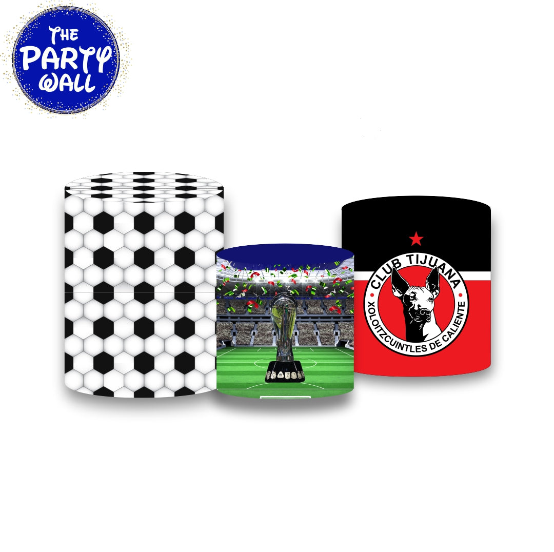 Futbol Soccer Mexicano - Fundas para cilindros