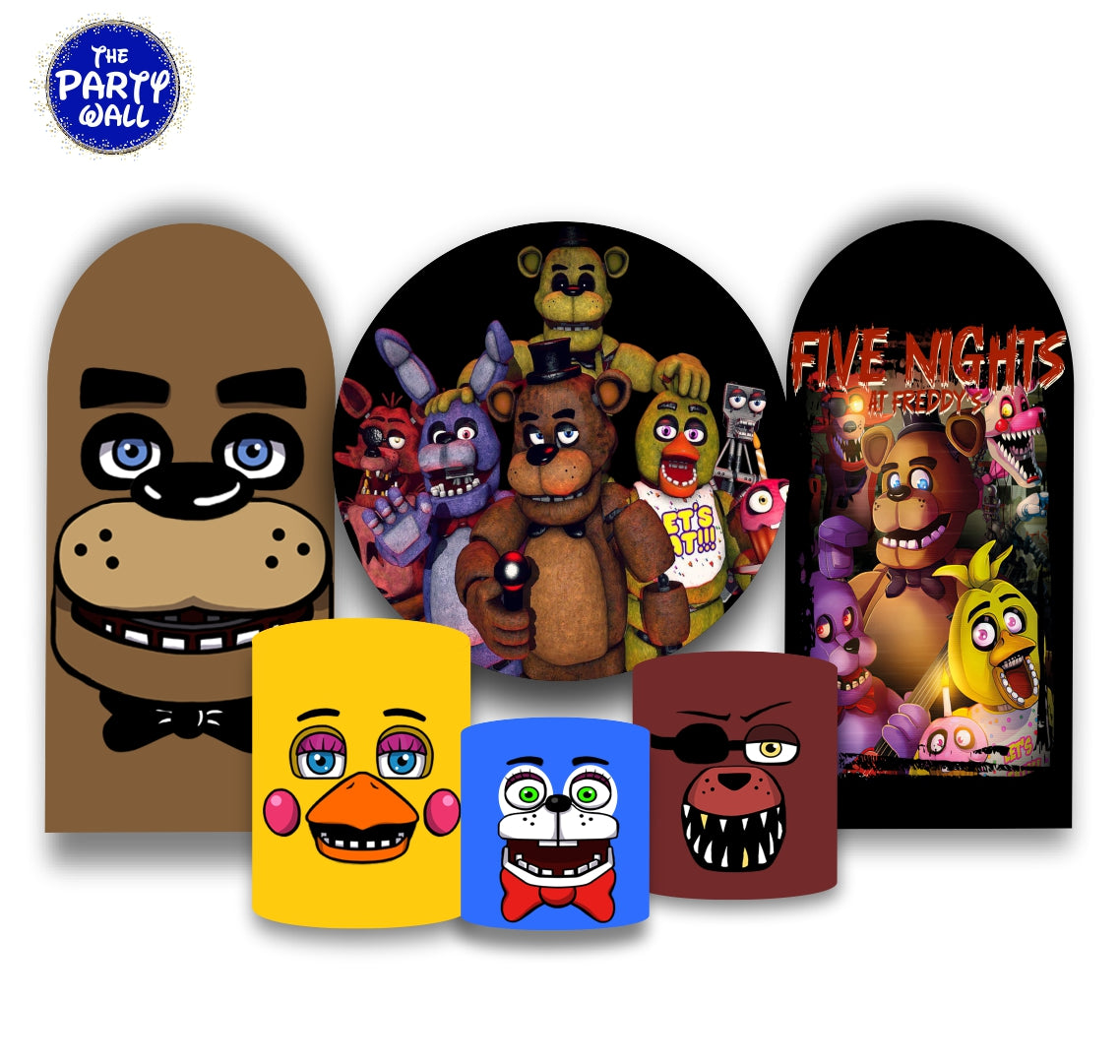 Five Nights at Freddy's - Fundas para set + 2 complementos