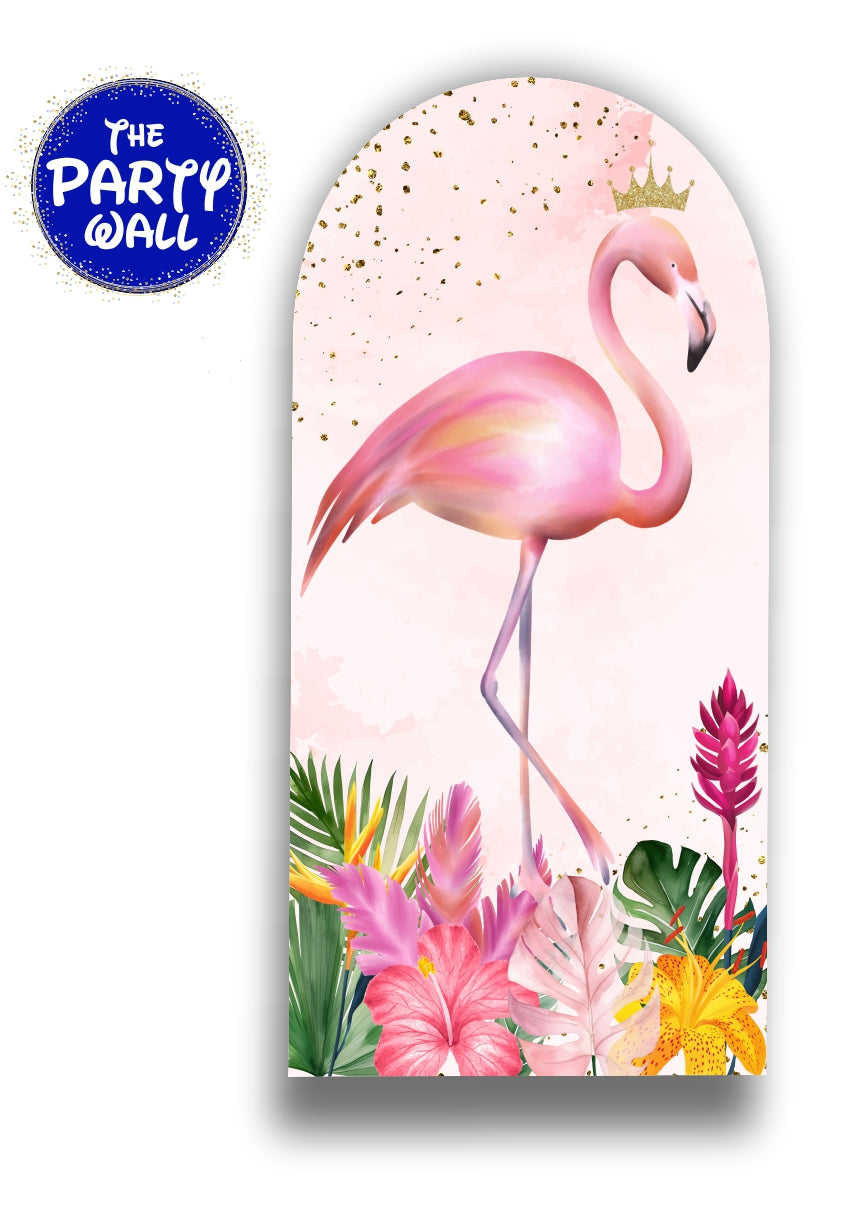 Flamingo- Funda para mampara de punta redonda