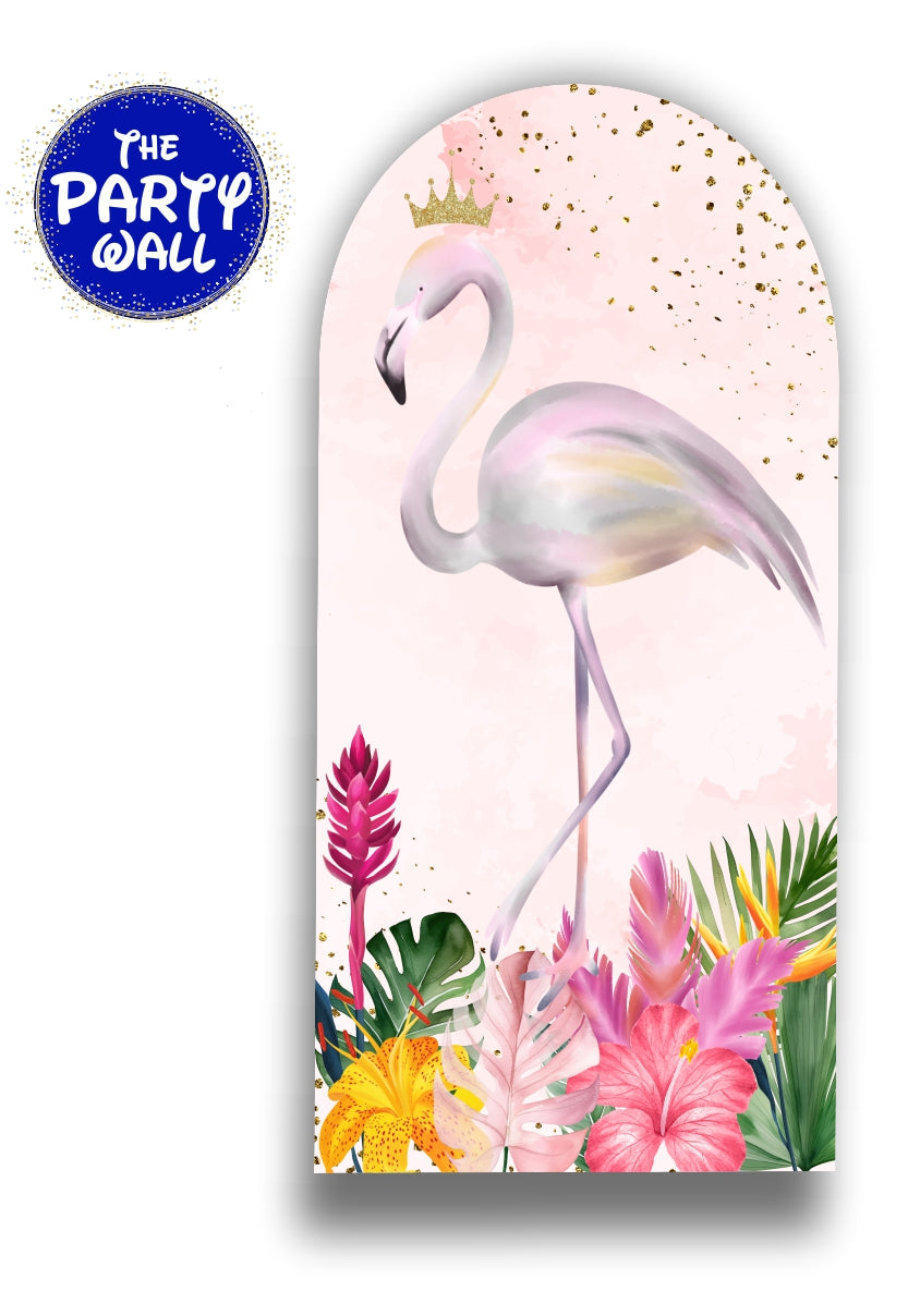 Flamingo- Funda para mampara de punta redonda