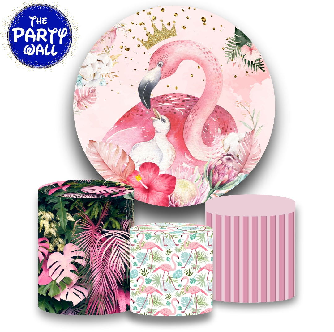 Flamingo- Fundas para set sencillo