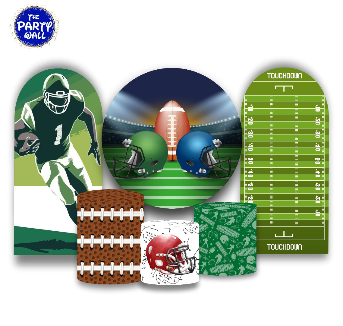 Futbol Americano - Fundas para set + 2 complementos