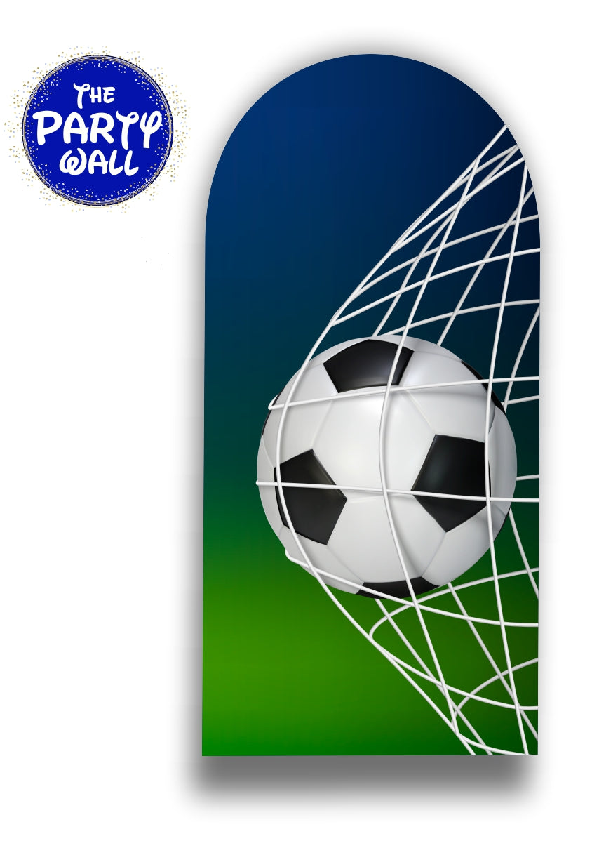 Futbol Soccer - Funda para mampara de punta redonda