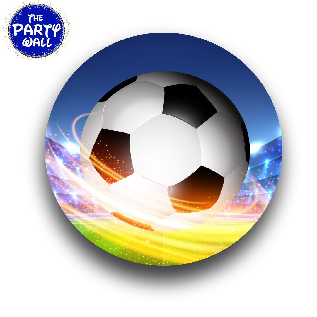 Futbol Soccer - Funda para mampara circular