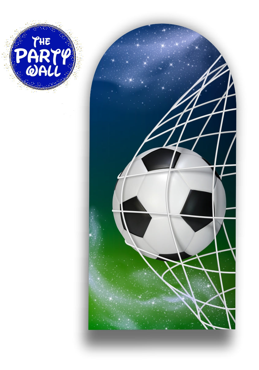 Futbol Soccer - Funda para mampara de punta redonda