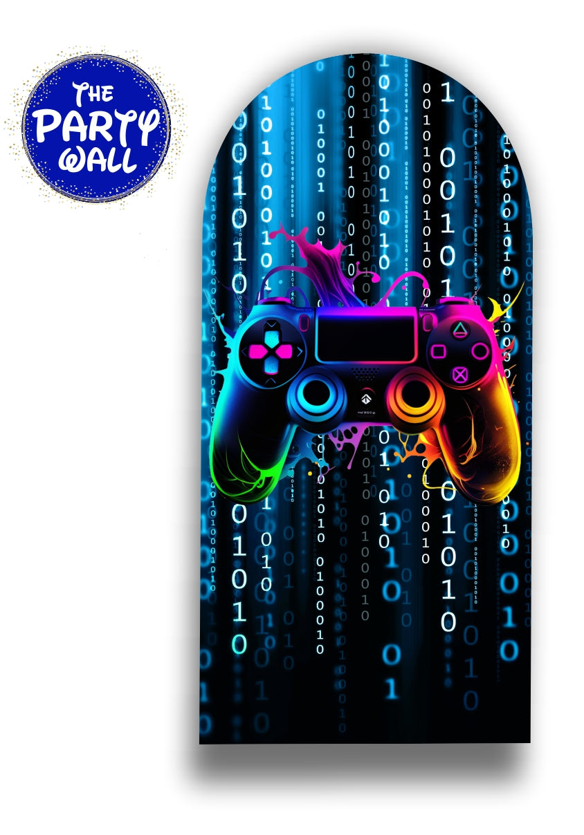 Gamer - Funda para mampara de punta redonda