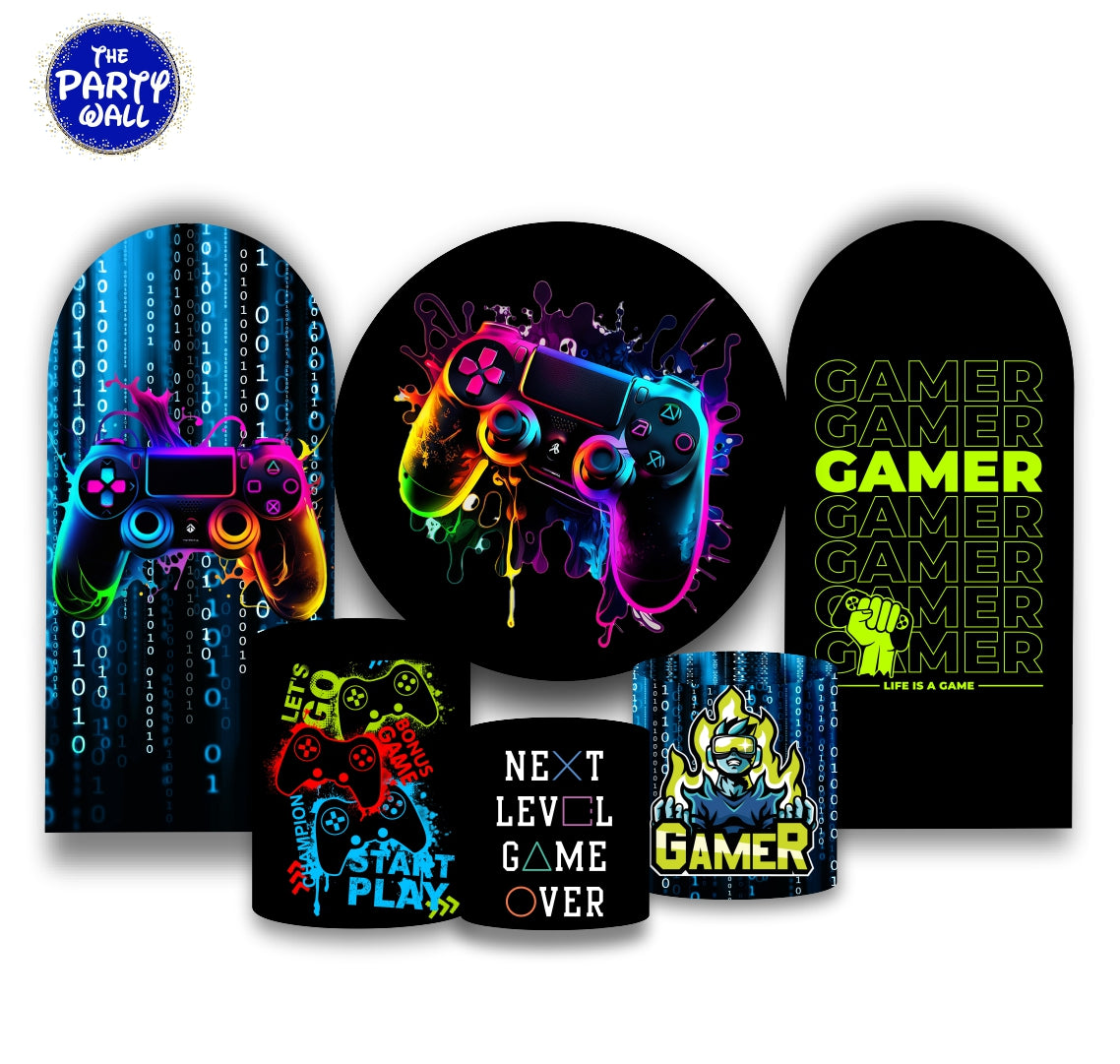 Gamer - Fundas para set + 2 complementos