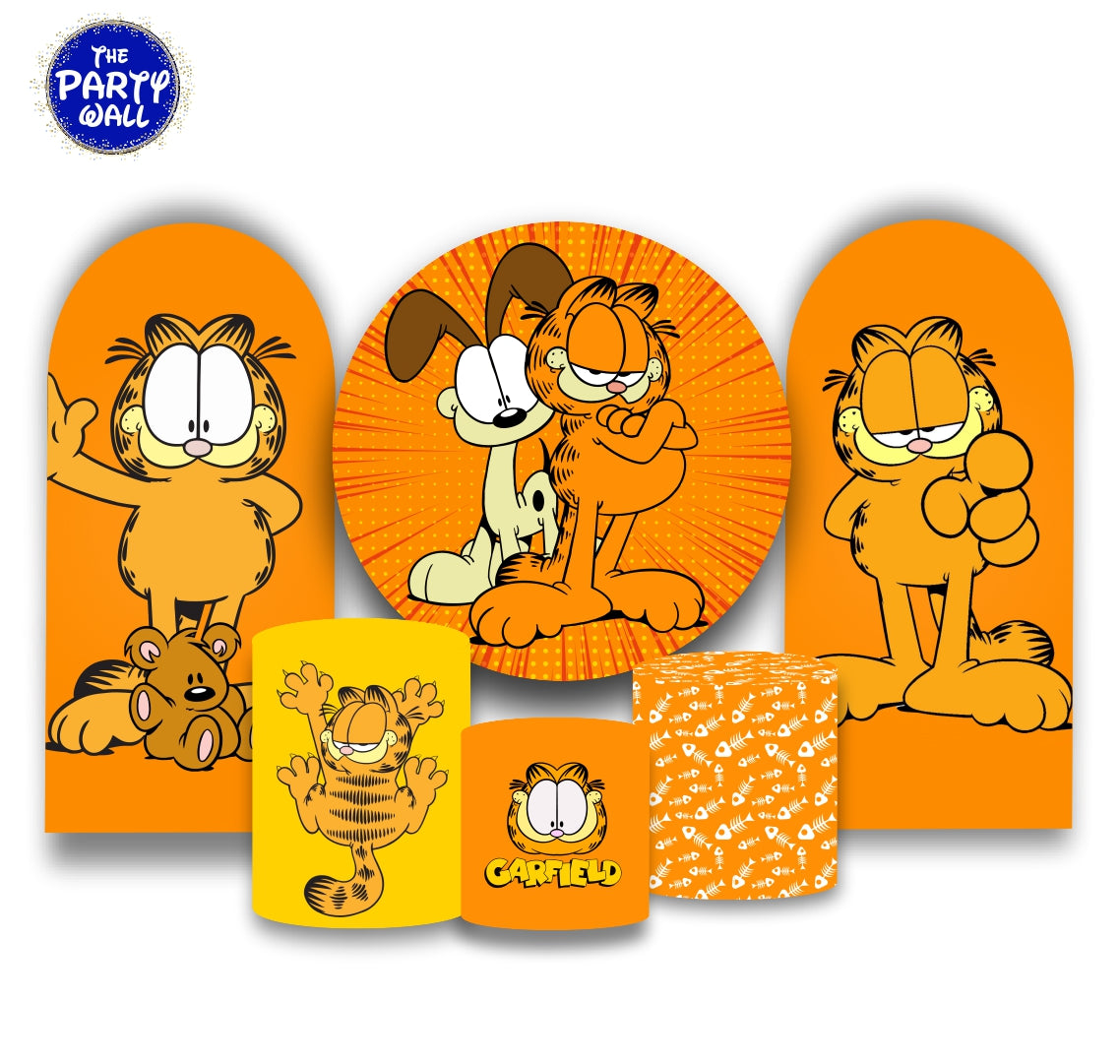 Garfield - Fundas para set + 2 complementos