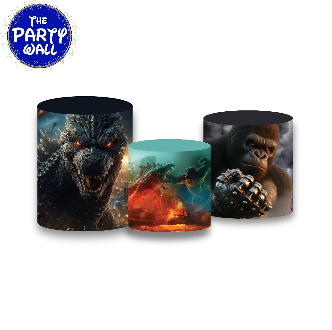 Godzilla vs. King Kong - Fundas para cilindros