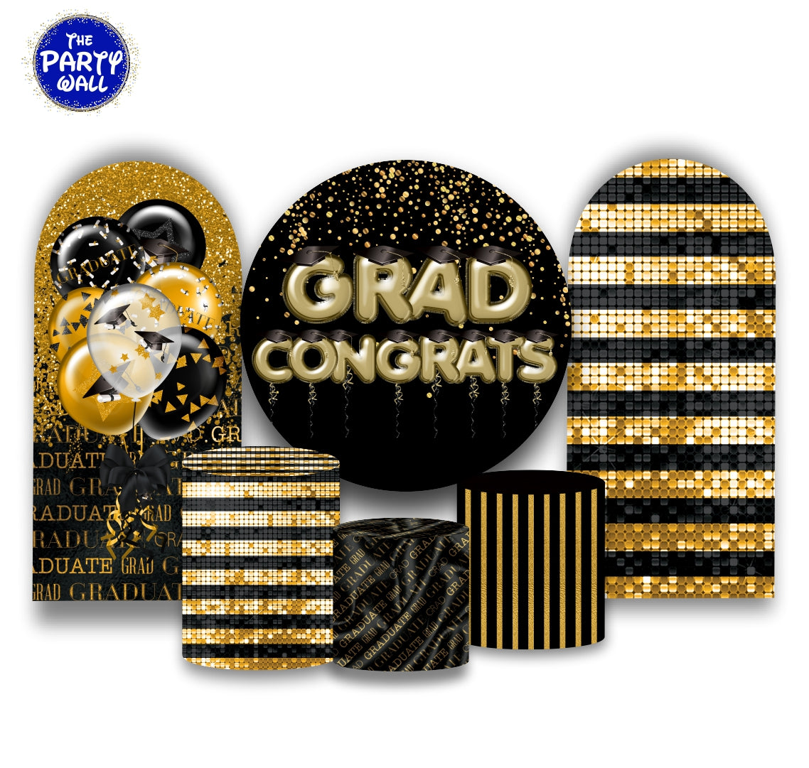 Graduación - Fundas para set + 2 complementos