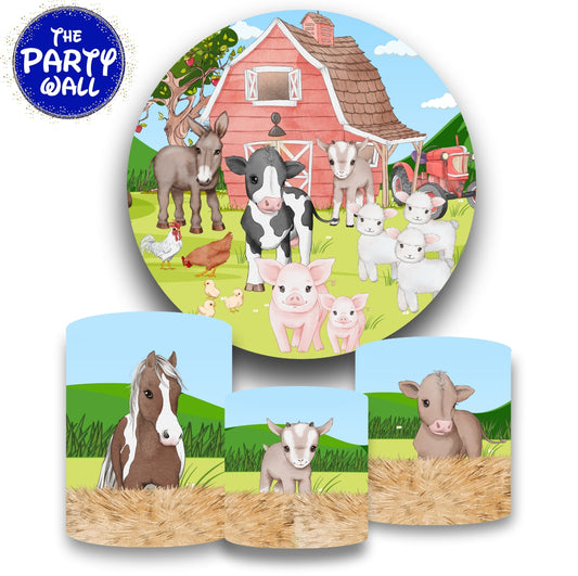 Granja Cute - Fundas para set sencillo