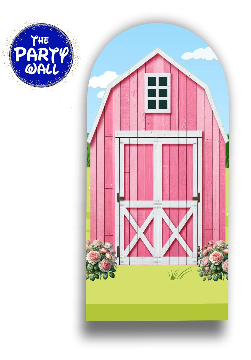 Granja Cute - Funda para mampara de punta redonda