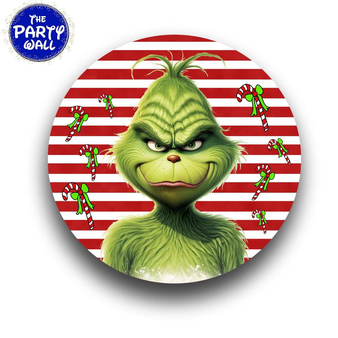 Grinch - Funda para mampara circular