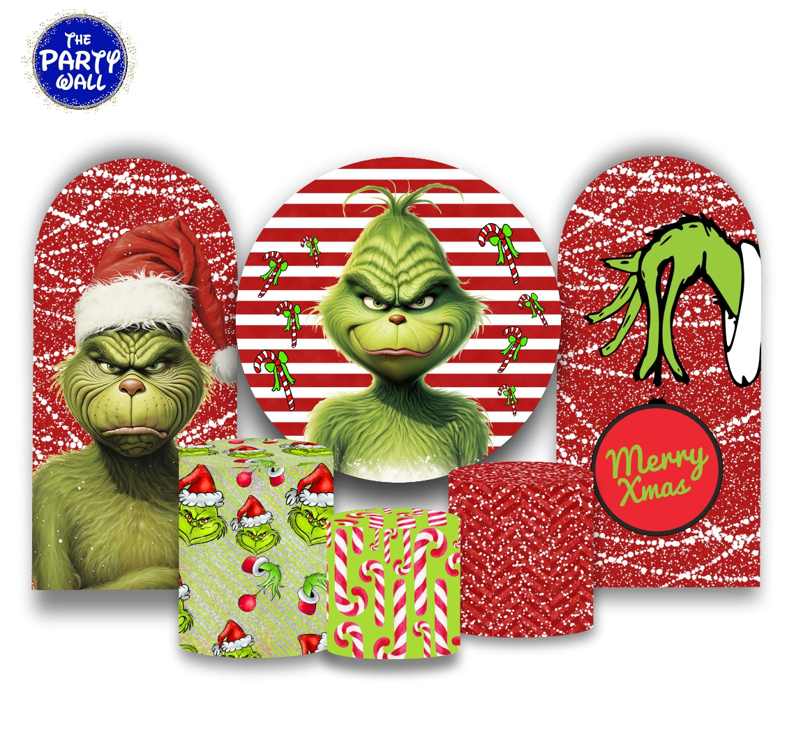 Grinch - Fundas para set + 2 complementos