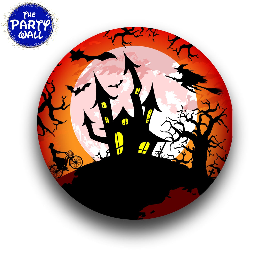 Halloween - Funda para mampara circular