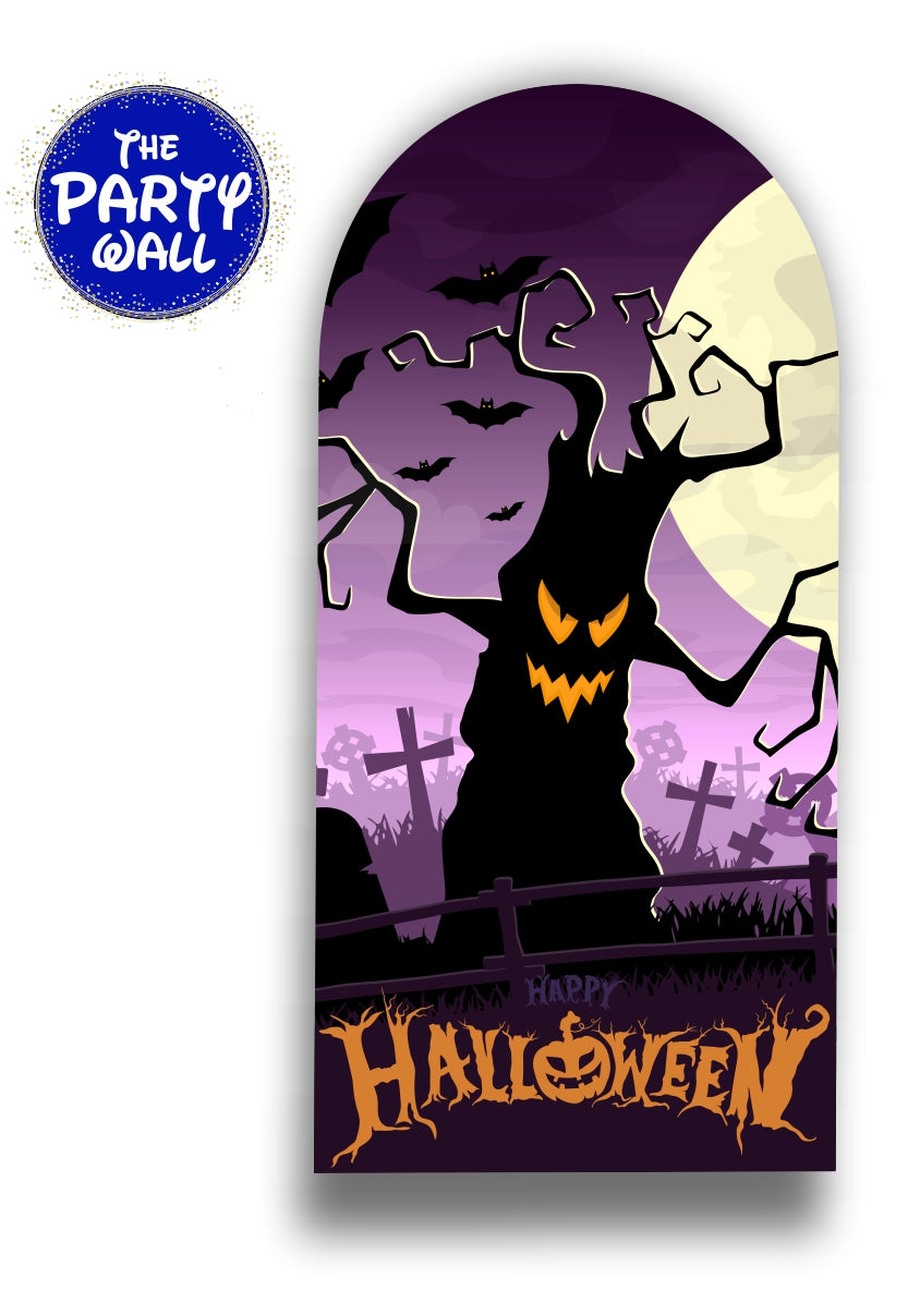 Halloween - Funda para mampara de punta redonda