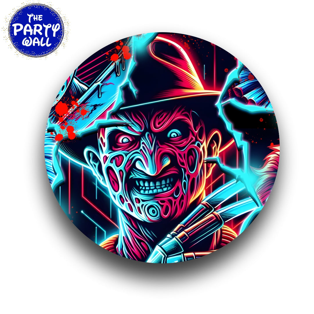 Halloween - Funda para mampara circular