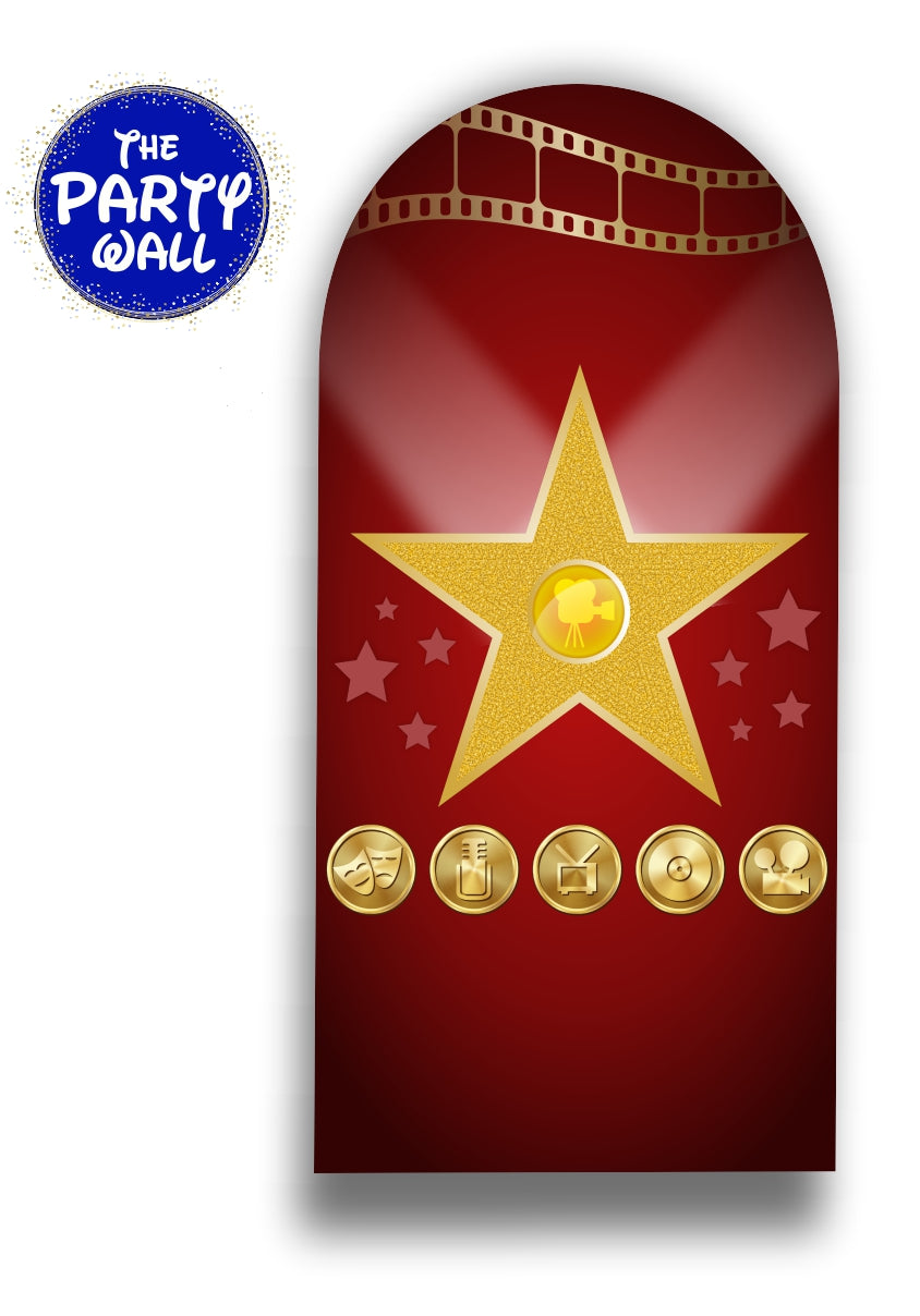 Hollywood - Funda para mampara de punta redonda