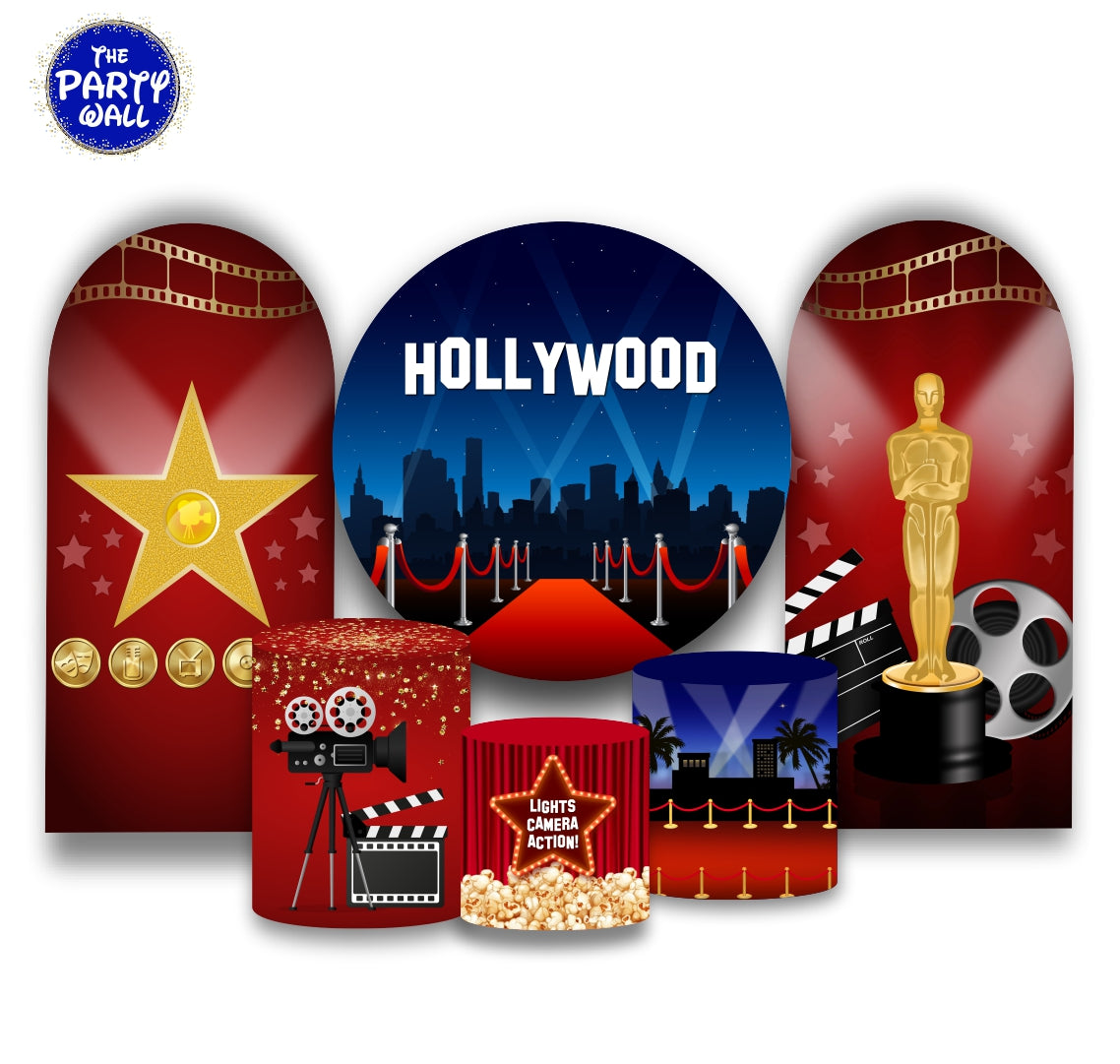 Hollywood - Fundas para set + 2 complementos