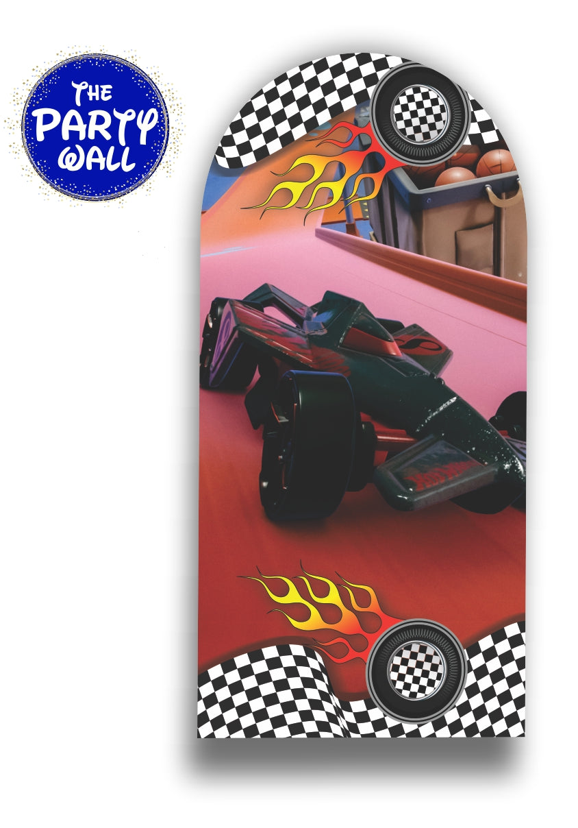 Hot Wheels - Funda para mampara de punta redonda