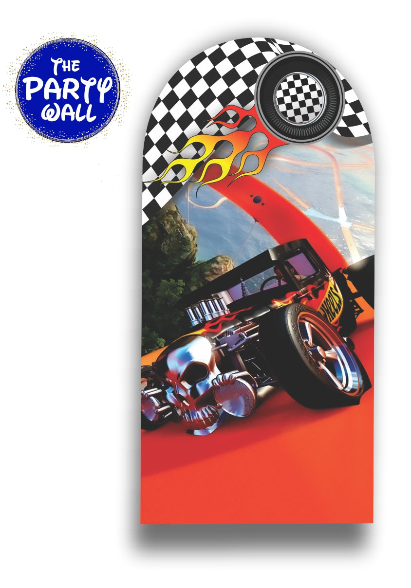 Hot Wheels - Funda para mampara de punta redonda