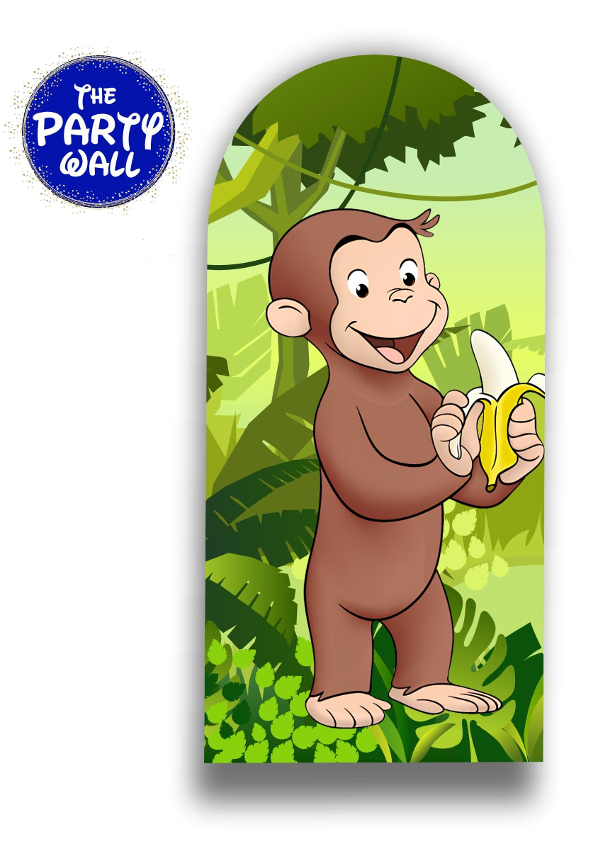 Jorge el Curioso - Funda para mampara de punta redonda