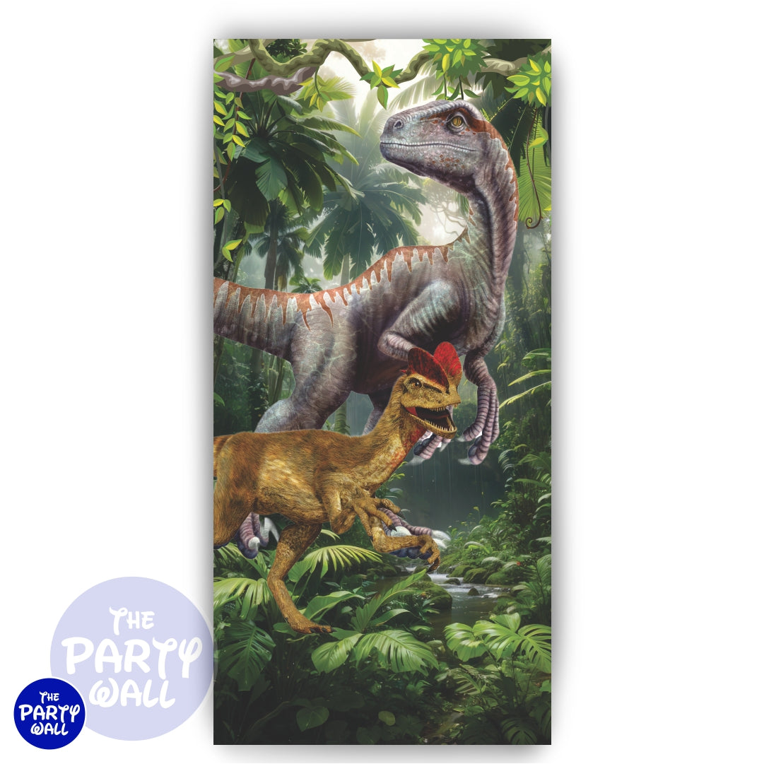 Jurassic World - Funda para mampara de punta redonda