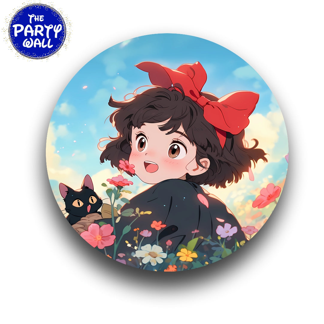 Kiki: Entregas a Domicilio - Funda para mampara circular