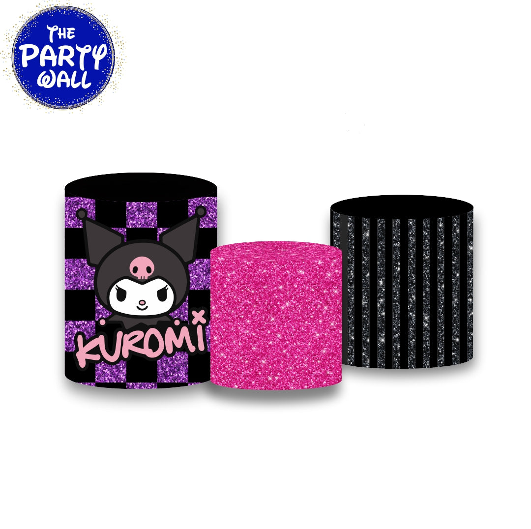 Kuromi y Melody - Fundas para cilindros