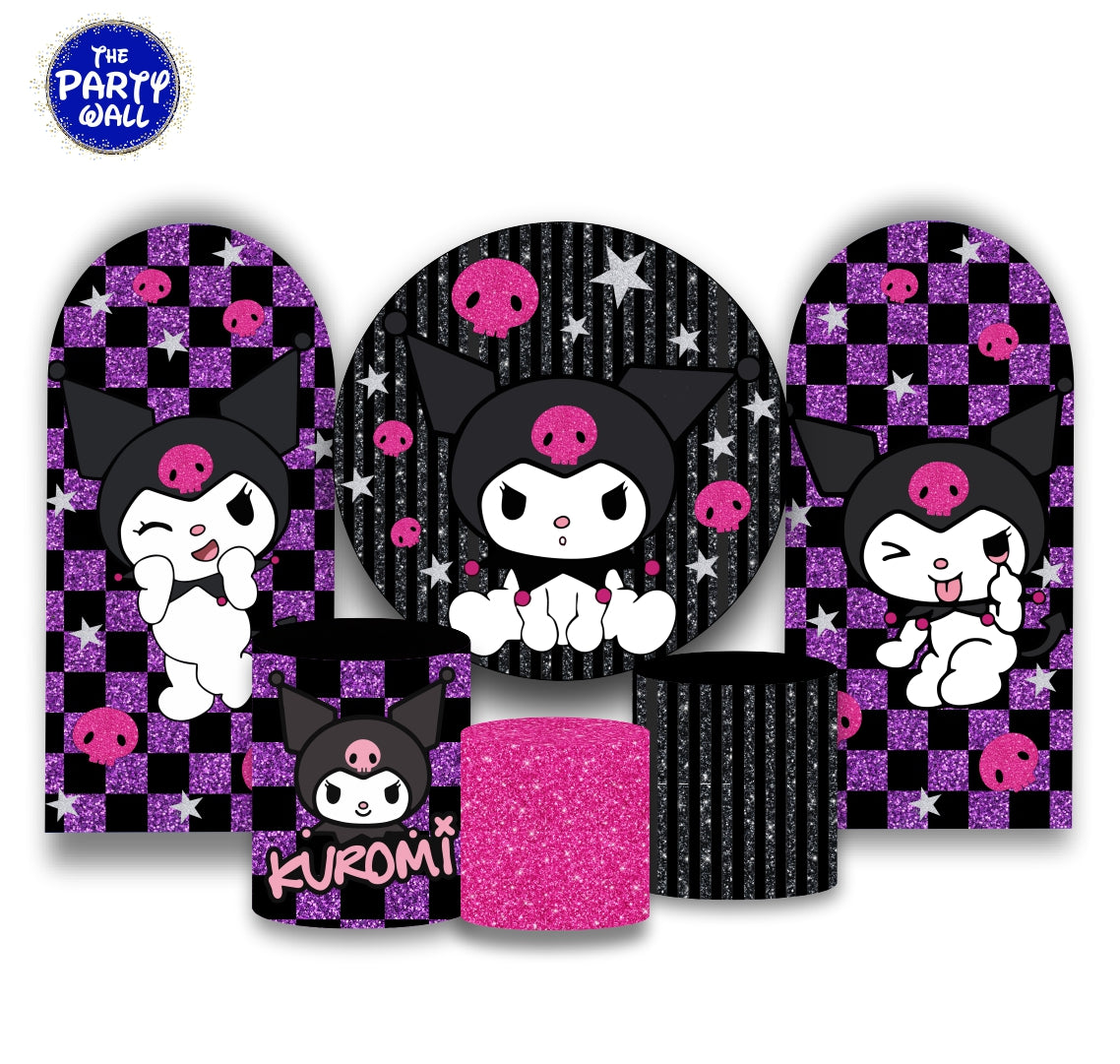 Kuromi y Melody - Fundas para set + 2 complementos