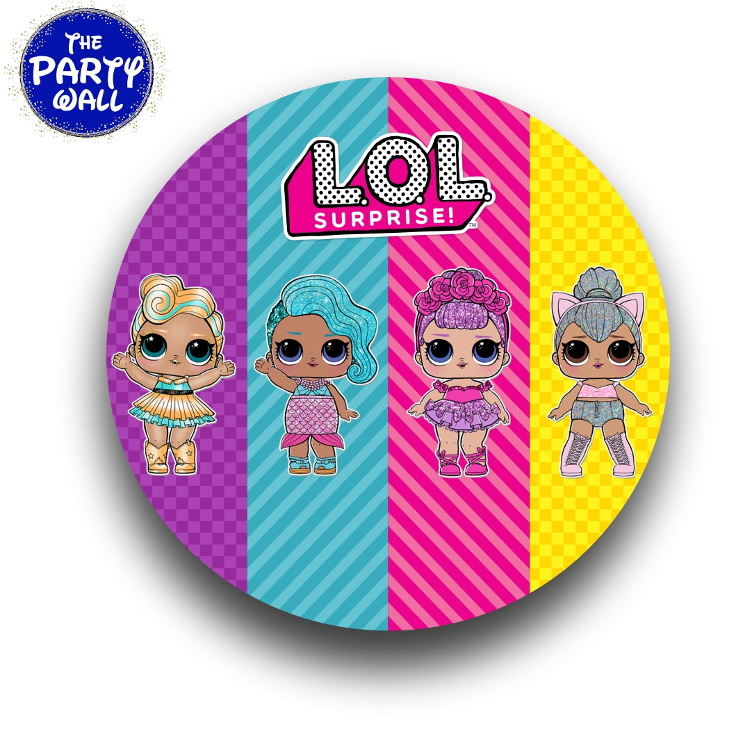 LOL Surprise - Funda para mampara circular