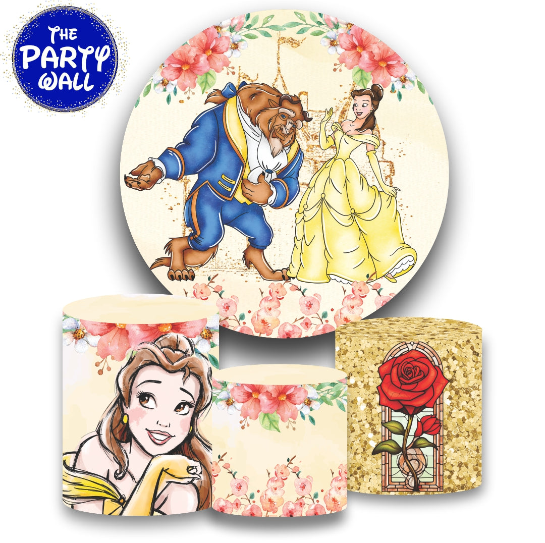 La Bella y la Bestia - Fundas para set sencilla