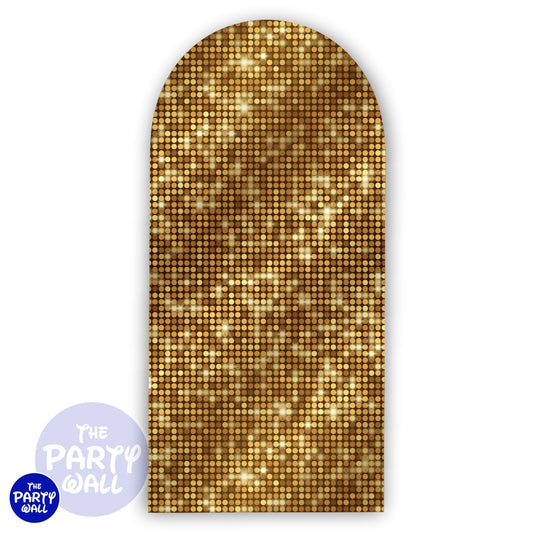 La Bella y la Bestia - Funda para mampara de punta redonda