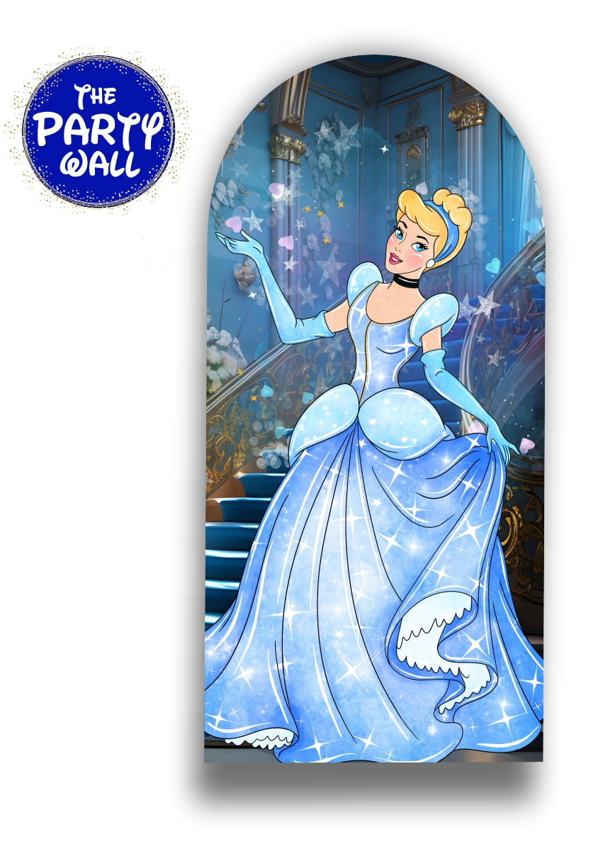 La Cenicienta - Funda para mampara de punta redonda