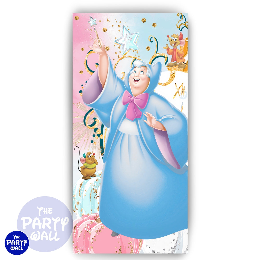 La Cenicienta - Funda para mampara de punta redonda