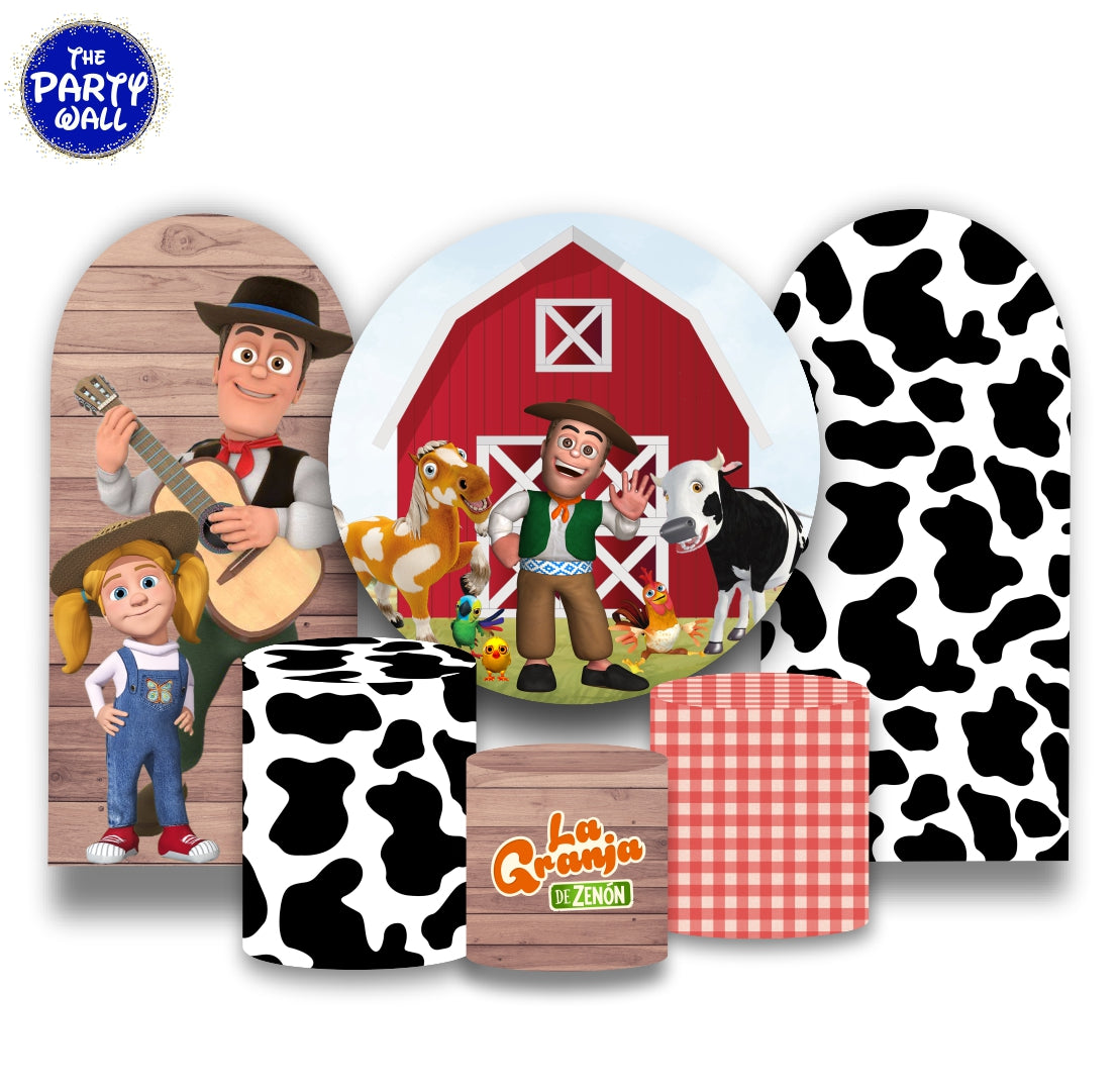 La Granja de Zenón - Fundas para set + 2 complementos