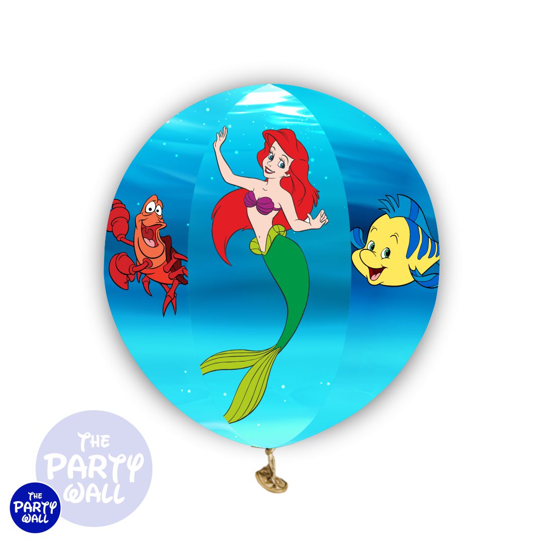 La Sirenita - Funda para globo