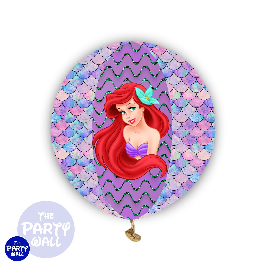 La Sirenita - Funda para globo