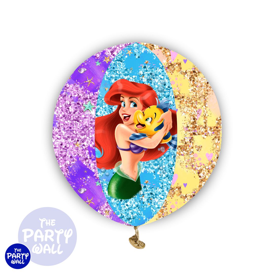 La Sirenita - Funda para globo