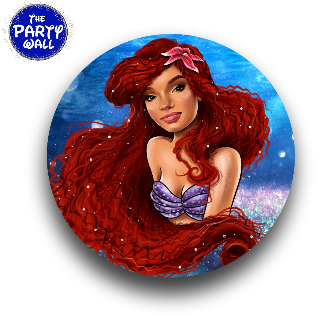 La Sirenita - Funda para mampara circular